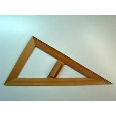 Τρίγωνο Ορθογώνιο για Πίνακα Ξύλινο